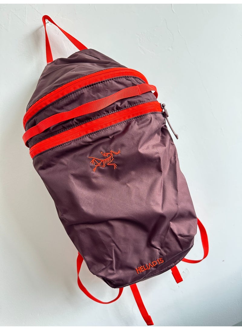 ARCTERYX Arc'teryx Heliad 15L Multi-functional Outdoor Backpack with Embroidered Logo for Hiking, Camping, Commuting, and Travel - Image 2